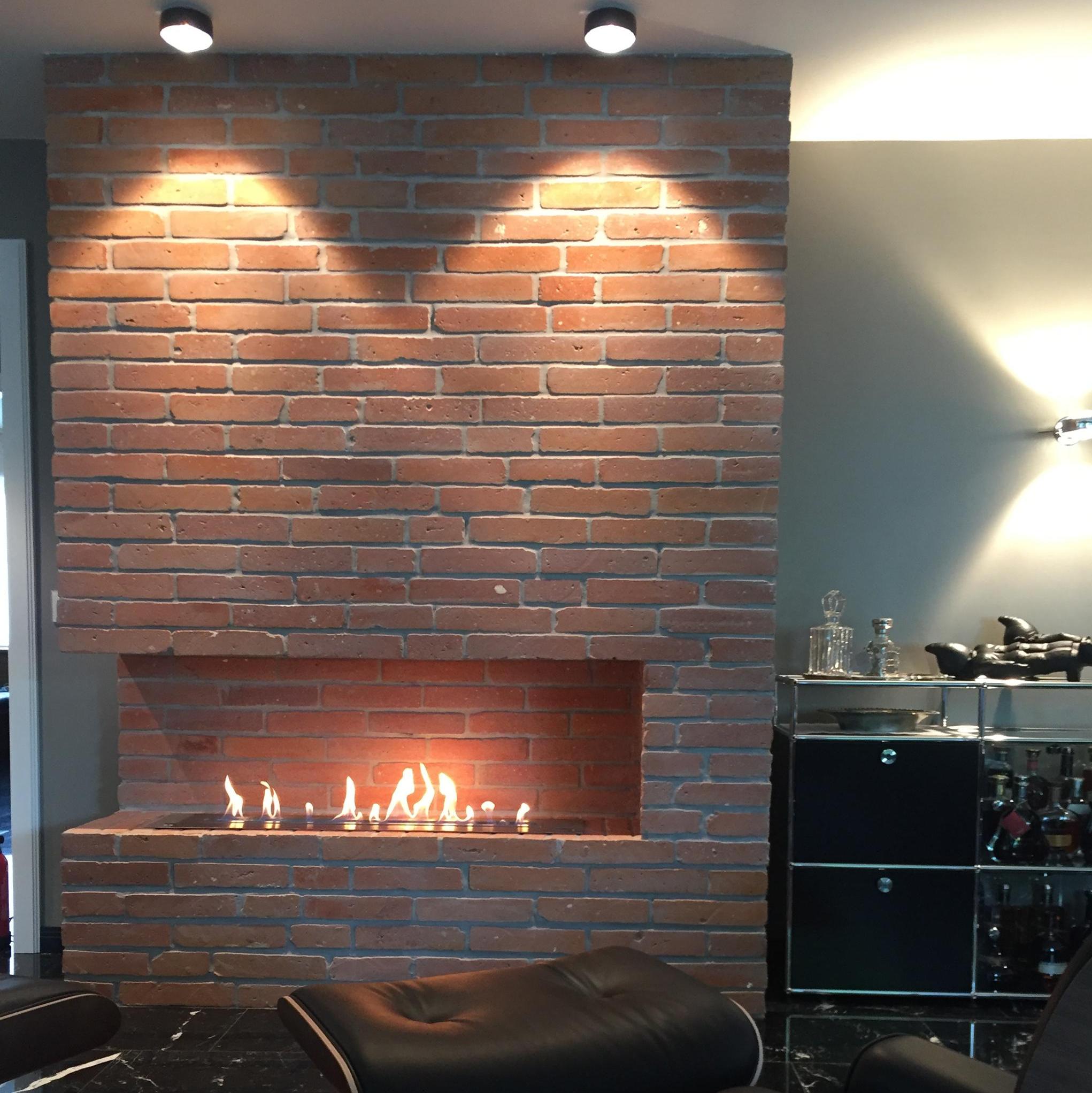 Fireplaces without flue and without smoke